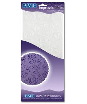 Picture of PME IMPRESSION MAT ROSE DESIGN (150 X 305MM / 6 X 12”)